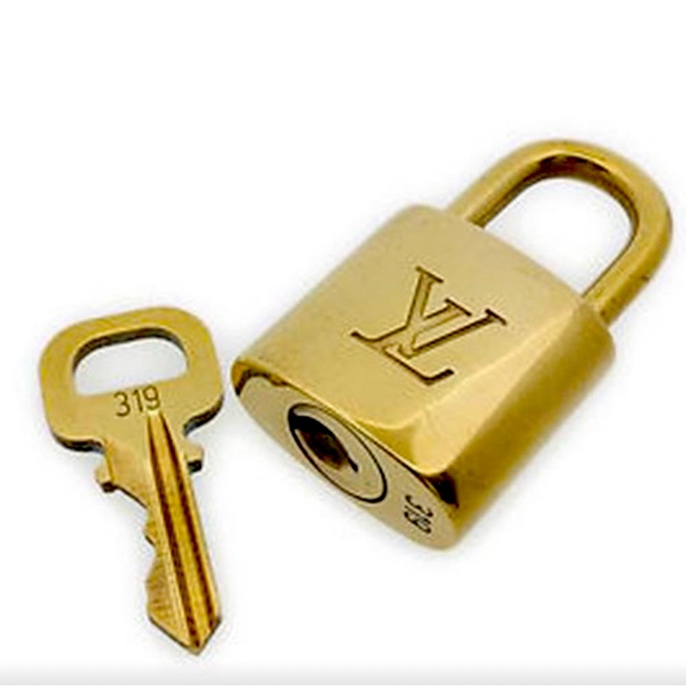 Louis Vuitton Padlock Lock and Key